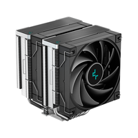 DEEPCOOL 九州风神 冰立方 AK620 160mm 双塔 风冷散热器 黑色