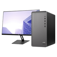 惠普HP 星Box 高性能商务办公台式电脑主机(14代i5-14400 16G 1T固态 WiFi 注册五年上门)+23.8英寸