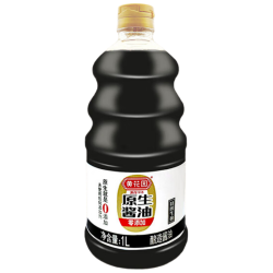 黄花园 原生原生特级酱油 1L 中华  黄豆酿造酱油 0添加】特级酱油1L