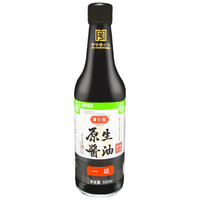黄花园 原生酱油500ml【0添加 一级酱油】老字号 炒菜凉拌点蘸 0添加】一级酱油500ml【180天