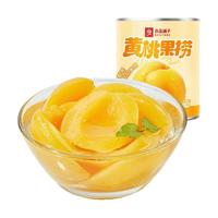 良品铺子黄桃果捞300g水果罐头黄桃休闲零食传统罐头水果捞罐头