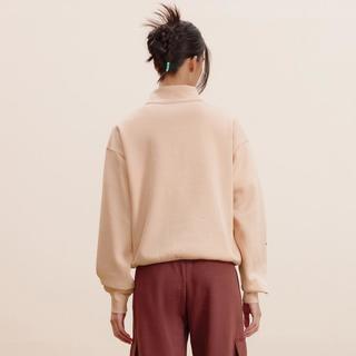 Champion 【品牌】秋冬加绒卫衣女侧袖立领套头Re-order系列