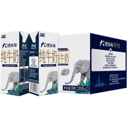 欧亚 纯牛奶  礼盒装 12盒 200g
