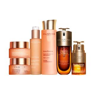 CLARINS 娇韵诗 弹簧霜6件套 (双萃焕活修护精华露50ml+焕颜眼部精华20ml+弹力精华水200ml+乳液75ml+日霜清爽型50ml+晚霜清爽型50ml)