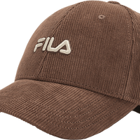 FILA 款时尚运动鸭舌帽男女同款遮阳硬顶棒球帽