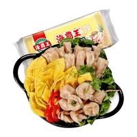 海霸王 围炉火锅饺 328g 蛋鱼虾味 火锅食材 烧烤食材