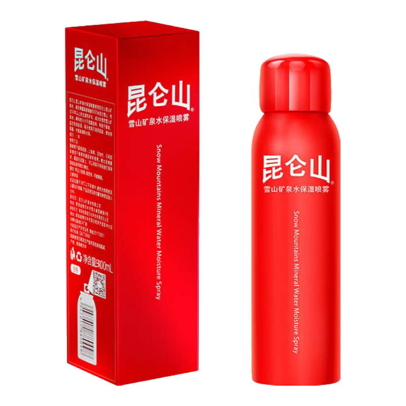  昆仑山 天然雪山矿泉水 保湿喷雾  昆仑山雪山矿泉水喷雾 100ml