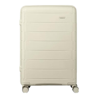 美旅 轻便休闲青春元气拉杆箱大容量行李箱可扩展旅行箱NI8 白色 20英寸