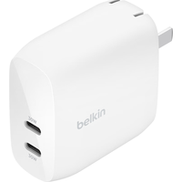 百亿补贴：贝尔金 WCB010 手机充电器 双Type-C 60W 白色