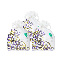 全棉时代一次性洗脸巾纯棉洁面巾加厚珍珠纹卷筒装干湿两用擦脸巾20*20cm 70片/袋*3袋