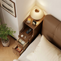 乐造 极窄床头柜 20cm