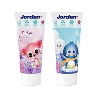 JORDANJordan 挪威进口牙膏 婴幼儿童牙膏 安全防氟 预防蛀牙 水果味