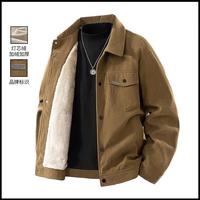 汉哲思 HOZZS ¥135 HOZZS 25冬季新款男士防风保暖灯芯绒夹克