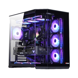 华硕 十二代酷睿版 组装电脑（黑色、1TB SSD、酷睿i9-12900KF、RTX 30