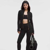 加拿大lululemon露露乐檬define女款时尚修身长袖卫衣