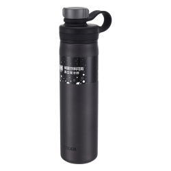 TIGER 虎牌 户外真空保冷保温杯MTA-T080大容量运动便携水杯800ml 钢铁灰 800ml KST