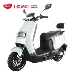 五星钻豹 电动摩托车 梦幻冰晶绿/钢琴黑/合金白