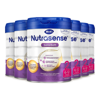 Hero Baby herobaby荷兰进口婴儿牛奶粉白金2段6-12月800g/罐*6瑞典