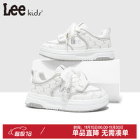  Lee/李 透气 儿童运动鞋  米白 36