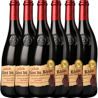 la fiole 芙华 歪脖子 安赛伦干红葡萄酒 750ml*6瓶