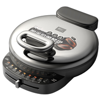 利仁（Liven）电饼铛家庭用45mm超深36cm加大火力可调电饼档双面加热烤肉锅三明治早餐机LR-J369