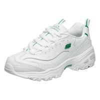SKECHERS 斯凯奇 D'Lites 女子休闲运动鞋 11931/WGR 白色/绿色 37.5