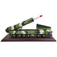 博艺特东风26导弹车模型DF26弹道导弹关岛快递合军模展览退伍摆件