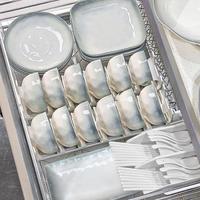 悠米兔 釉下彩餐具2025新款碗碟套装家用乔迁陶瓷碗盘筷轻奢碗