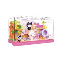 TOPTOY TC3103 三丽鸥喵喵的悠闲时光 喵屋BOX 酷洛米、美乐蒂