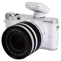 SAMSUNG 三星 NX300 APS-C画幅 微单相机 白色 18-55mm F3.5 Ⅲ OIS 变焦镜头 单头套机+内存卡 16GB