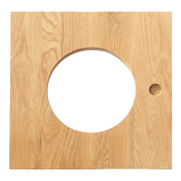 原始原素 实木书架 组合书柜简约现代北欧置物架展示柜收纳架 方圆门板*1 JD-3057