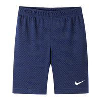NIKE 耐克小童装男童运动短裤夏季新款儿童网面透气针织休闲裤子 正黑色 130(7/6X)