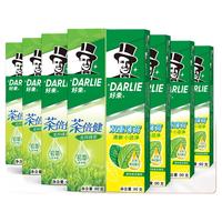 DARLIE/好来(原黑人)双重薄荷茶倍健龙井绿茶90g*8洁净清新组合