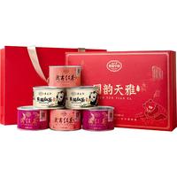 正山堂组合茶叶 国韵天雅 熊猫红茶 武夷红茶 滇红茶180g 年货礼盒 【6罐好茶】国韵天雅礼盒180g