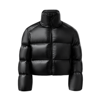 网易严选 【高奢超蓬95白鹅绒】中国大鹅短款羽绒服女款