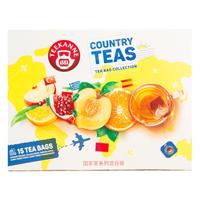Teekanne恬康乐欧洲5国水果茶包组合装 蜜桃柠檬袋泡冷泡茶包