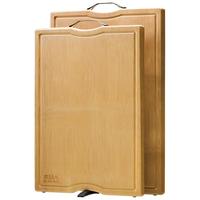 木马人防腐防霉楠竹菜板厨房家用砧板切菜板水果整竹案板面板擀面板刀占板 升级款40*29*2.2cm 站立防霉