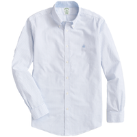 布克兄弟 Brooks Brothers 男士经典款牛津纺条纹长袖休闲衬衫