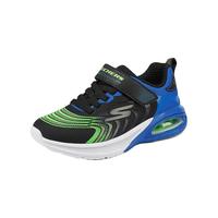  SKECHERS/斯凯奇 搭扣设计 男童运动鞋  黑色/蓝色/柠檬色 35