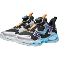 犟芯减震跑步鞋安踏男童鞋中大童旋钮扣轻便回弹耐磨儿童运动鞋