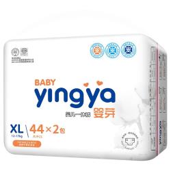 婴芽 超薄透气纸尿裤l码婴儿全包臀拉拉裤xl男女宝宝用新生尿不湿