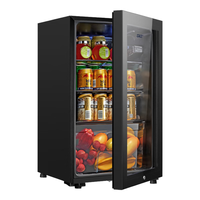 移动端、京东百亿补贴：先科 BC-90 冰吧 90L 拉丝银