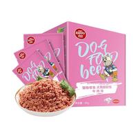 Wanpy 顽皮 happy100狗罐头 鲜封包960g(80g*12袋) 牛肉味成犬宠物零食