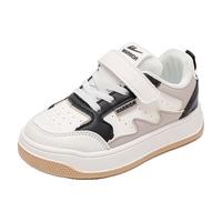 回力童鞋女童时尚运动鞋2024秋季儿童跑步鞋透气男童耐磨鞋子 米卡黑 31码 内长约19.95cm