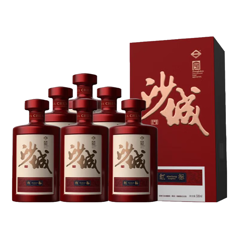  Desert Castle/沙城 纯粮酿造 浓香型白酒  礼盒装 42%vol 460mL