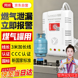 岡祈 YJ-601燃气报警器液化气可燃液化石油煤气泄漏探测