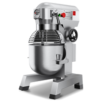 德玛仕（DEMASHI）和面机商用【20升】 厨师搅拌机 打蛋机器鲜奶打发奶油机 食堂 多功能三合一