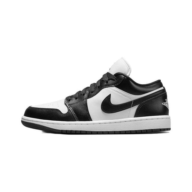 AIR JORDAN 正代系列 Air Jordan 1 Low 女子篮球鞋 DC0774-101 黑色/白色 36.5