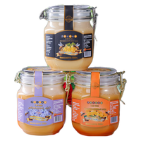 俄蜜源【俄罗斯国家馆】俄罗斯蜂蜜椴树蜜天然无添加礼盒滋补 2瓶*1000g*椴树蜜*礼盒