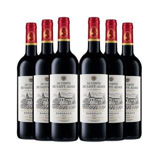 LAMONT 拉蒙 波尔多干型红葡萄酒 2019年 6瓶*750ml套装